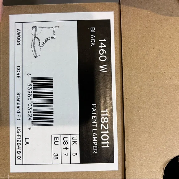 Dr. Martens Black Patent Leather Boots - Picture 5 of 7